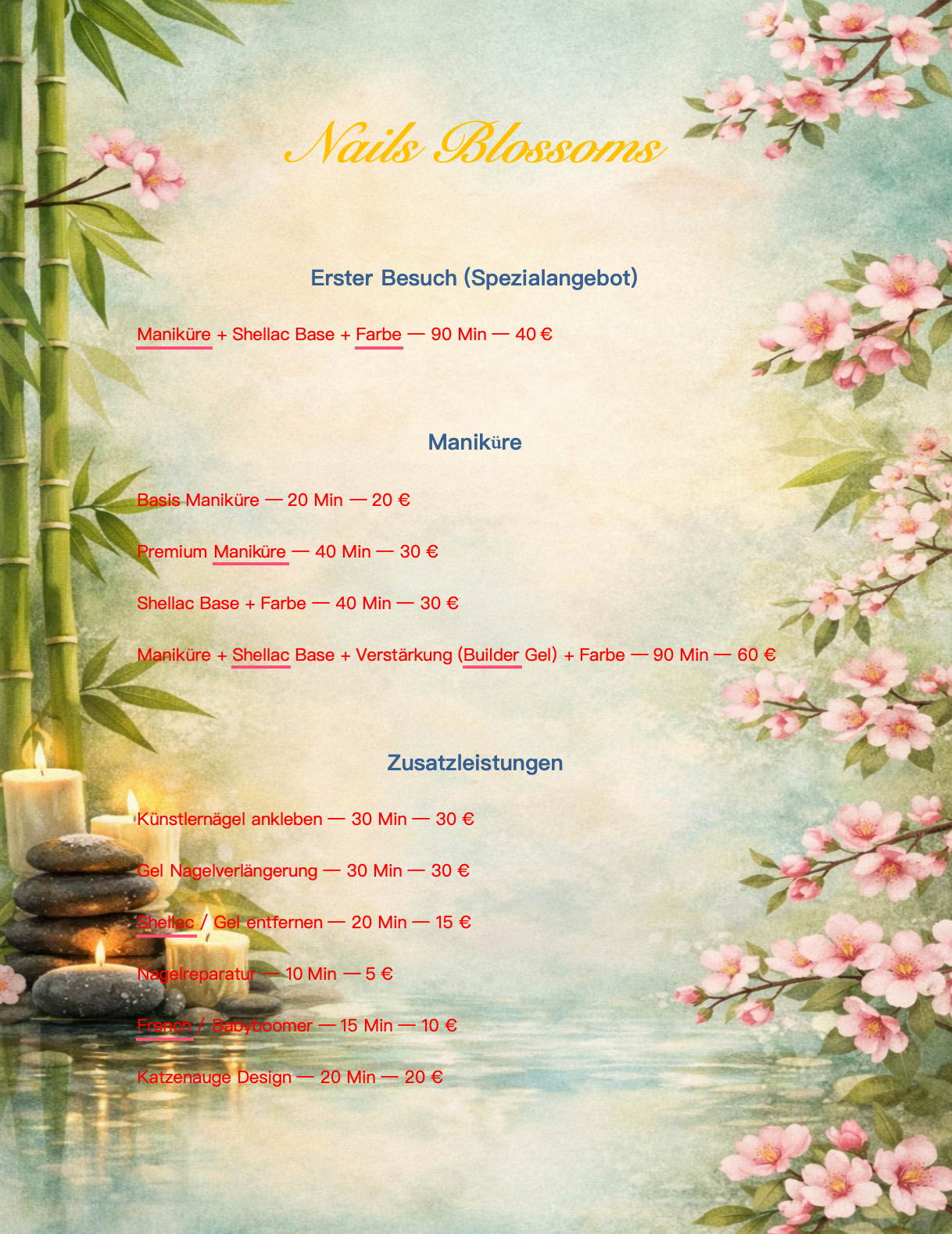 Preisliste 1